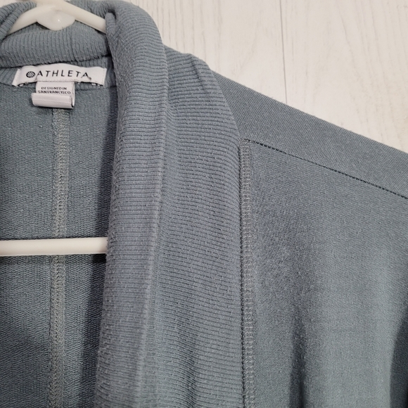 Athleta Pranayama Wrap Open Front Cardigan size S - Picture 4 of 10